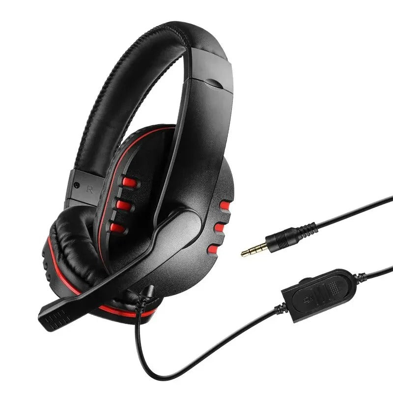 Headset Gaming com Fio e Microfone