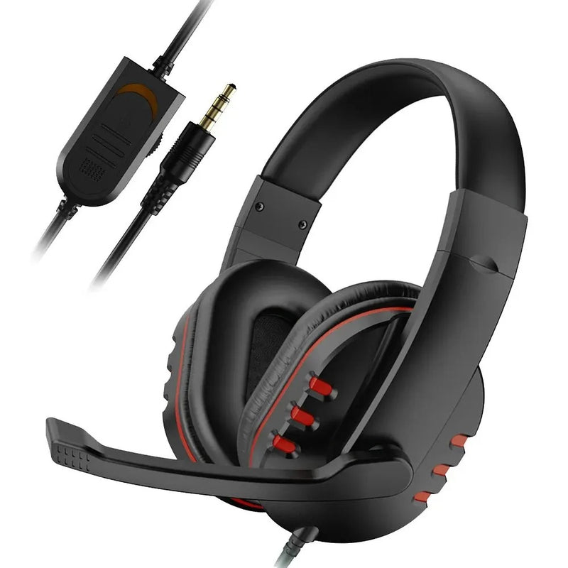 Headset Gaming com Fio e Microfone